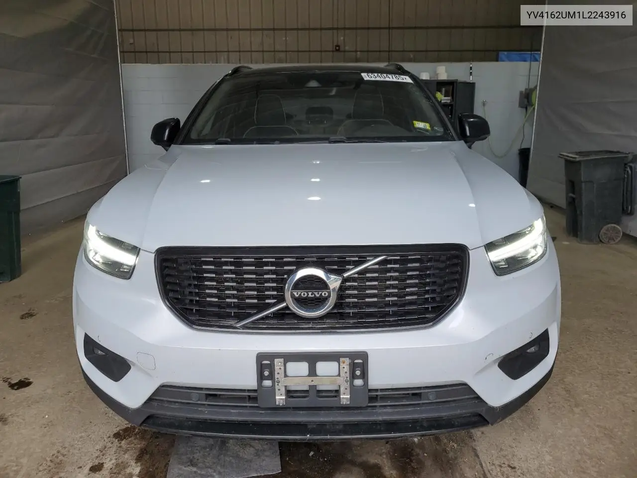 2020 Volvo Xc40 T5 R-Design VIN: YV4162UM1L2243916 Lot: 63404785