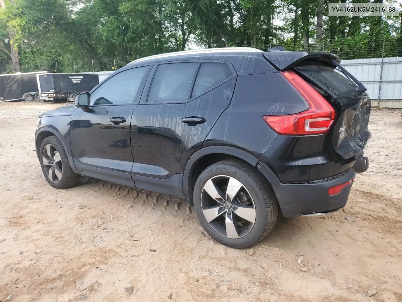 2021 Volvo Xc40 T5 Momentum VIN: YV4162UK5M2416188 Lot: 55153485
