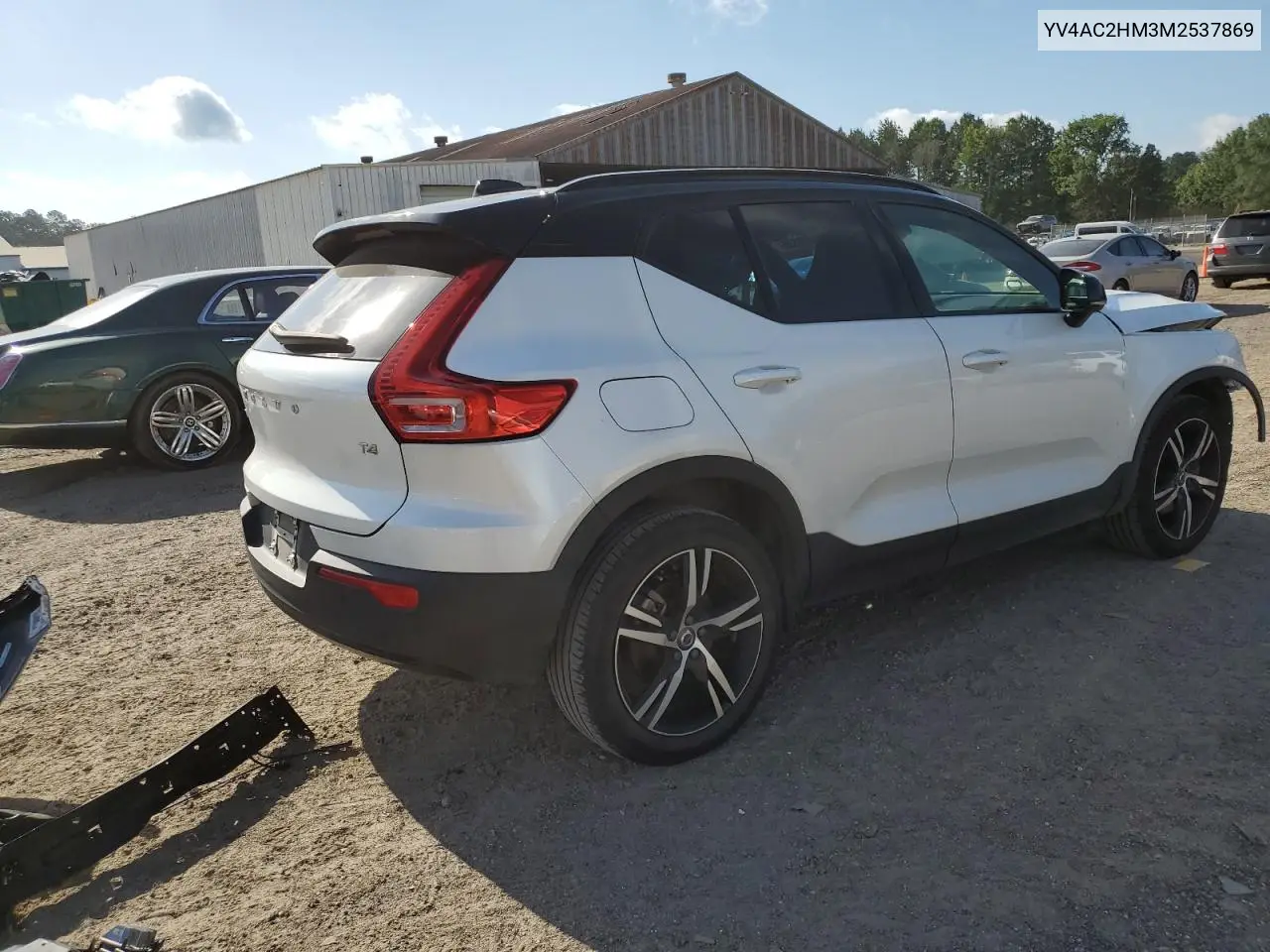2021 Volvo Xc40 T4 R-Design VIN: YV4AC2HM3M2537869 Lot: 56687535