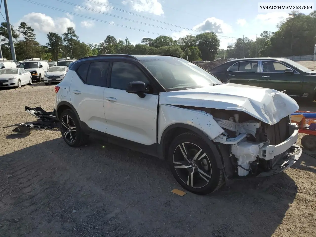 2021 Volvo Xc40 T4 R-Design VIN: YV4AC2HM3M2537869 Lot: 56687535