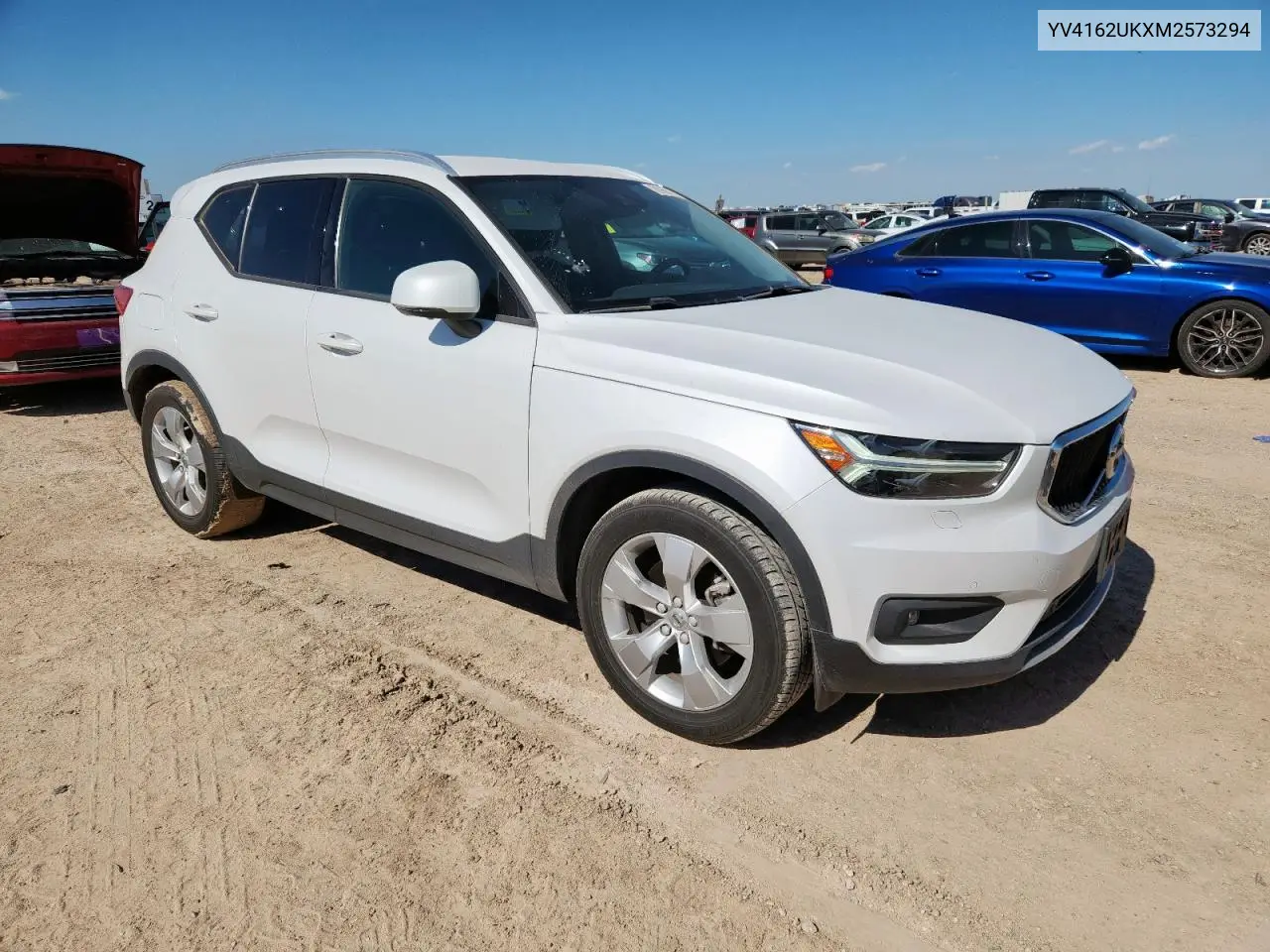 2021 Volvo Xc40 T5 Momentum VIN: YV4162UKXM2573294 Lot: 60966175