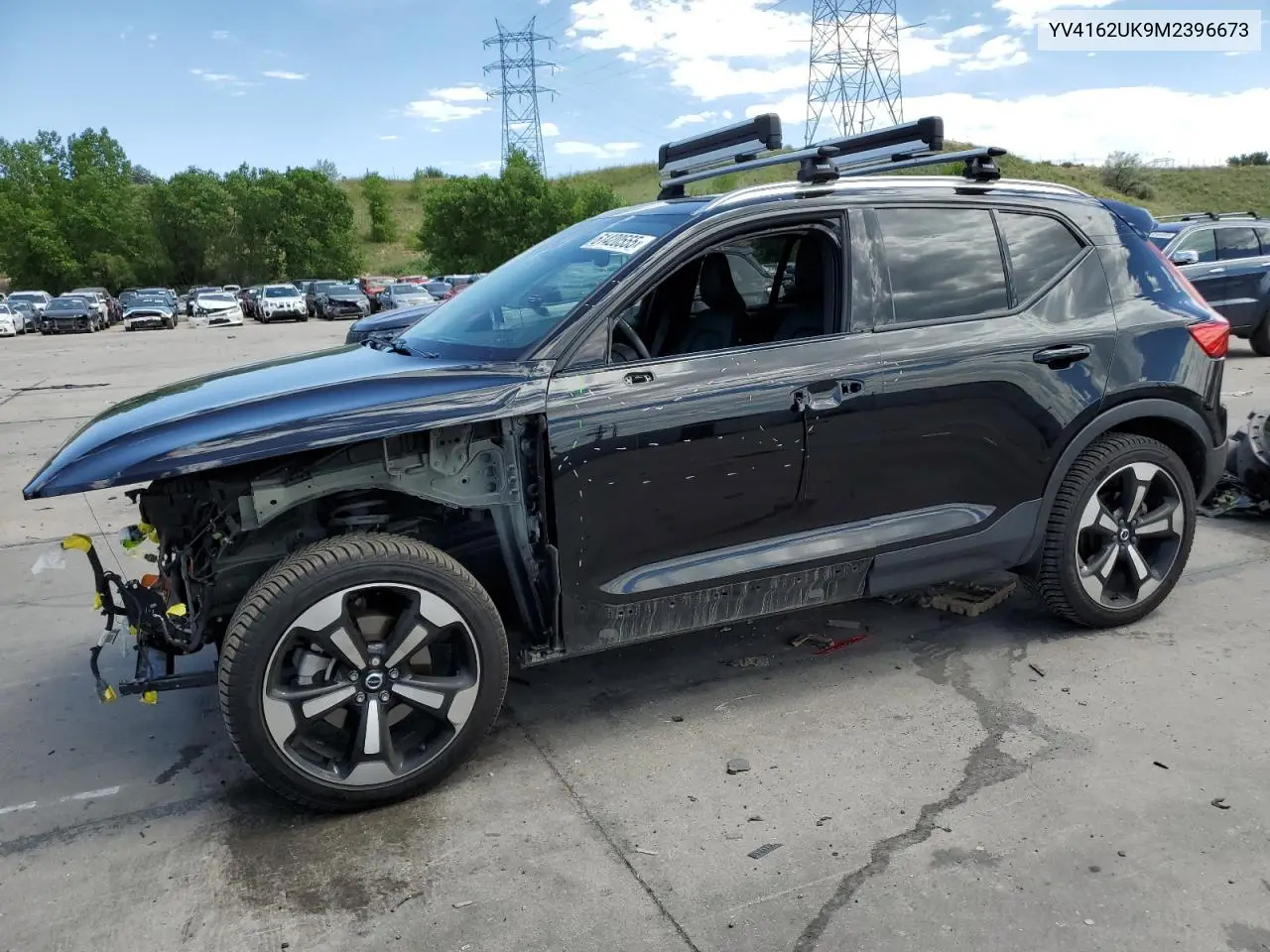 2021 Volvo Xc40 T5 Momentum VIN: YV4162UK9M2396673 Lot: 61420555