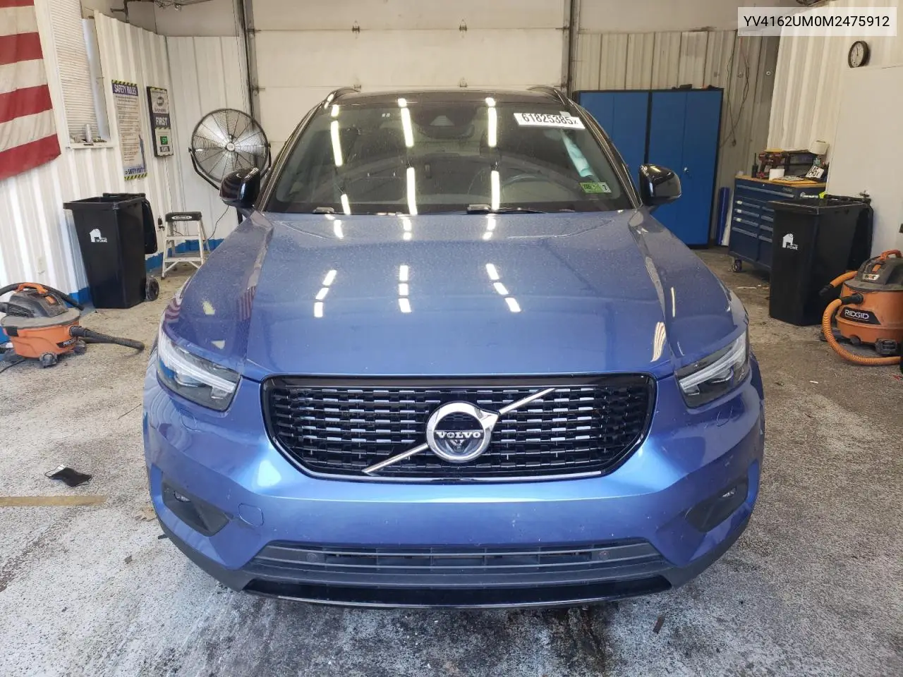 2021 Volvo Xc40 T5 R-Design VIN: YV4162UM0M2475912 Lot: 61825385