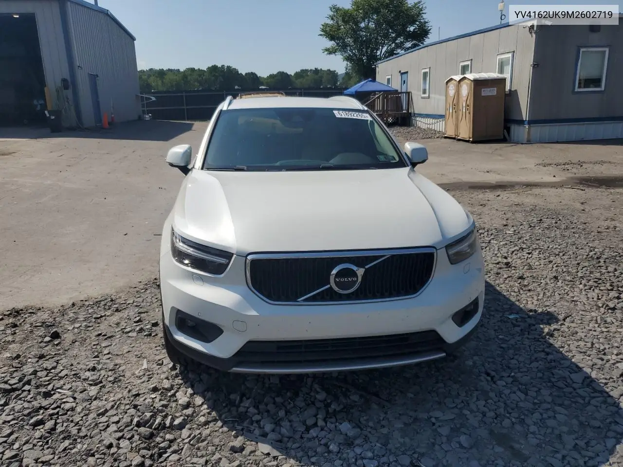 2021 Volvo Xc40 T5 Momentum VIN: YV4162UK9M2602719 Lot: 61892265