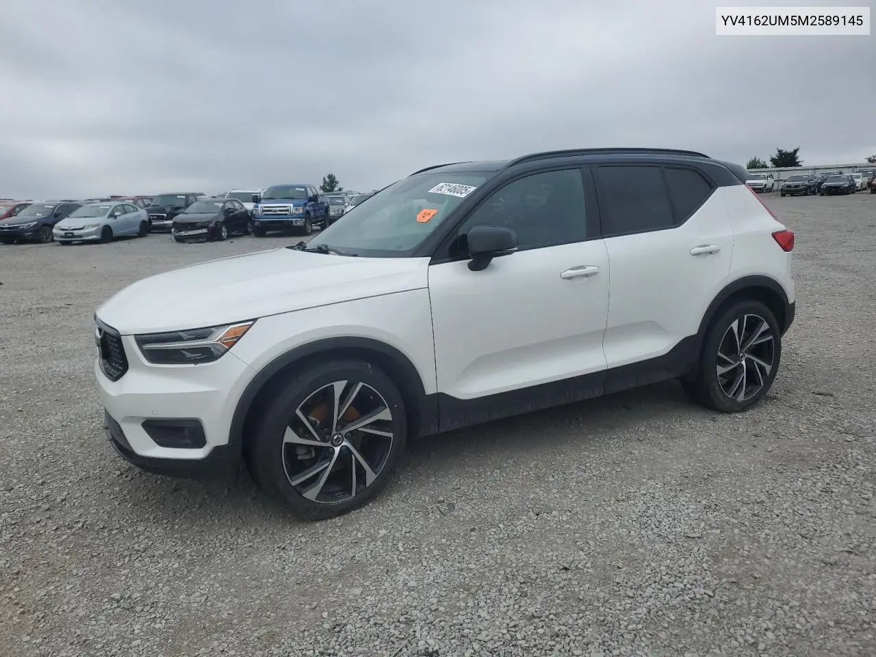 2021 Volvo Xc40 T5 R-Design VIN: YV4162UM5M2589145 Lot: 62146005