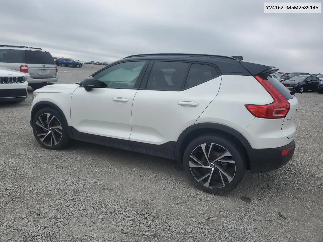 2021 Volvo Xc40 T5 R-Design VIN: YV4162UM5M2589145 Lot: 62146005
