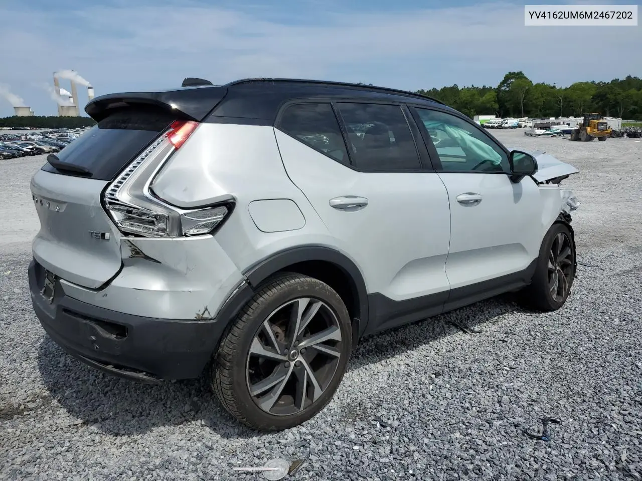 2021 Volvo Xc40 T5 R-Design VIN: YV4162UM6M2467202 Lot: 62382365