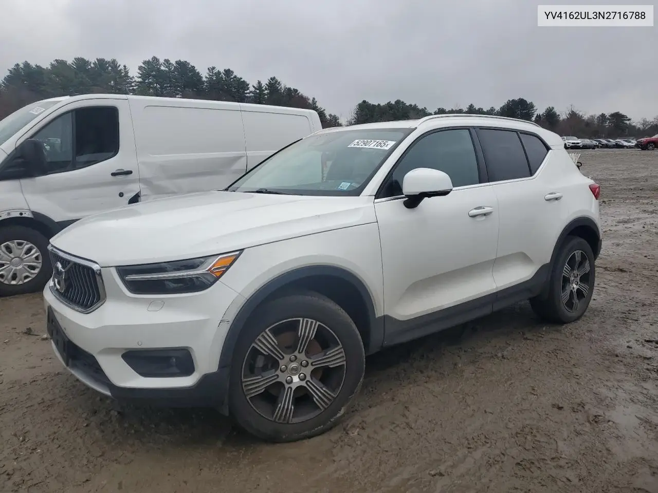 2022 Volvo Xc40 T5 Inscription VIN: YV4162UL3N2716788 Lot: 52907165