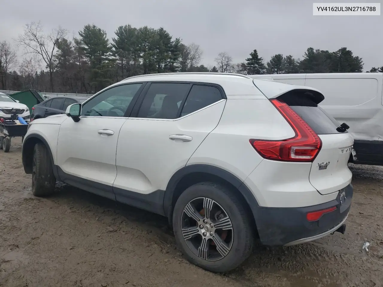 2022 Volvo Xc40 T5 Inscription VIN: YV4162UL3N2716788 Lot: 52907165