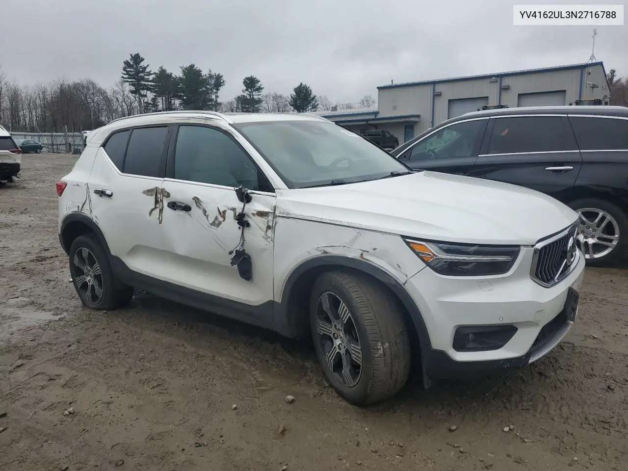 2022 Volvo Xc40 T5 Inscription VIN: YV4162UL3N2716788 Lot: 52907165
