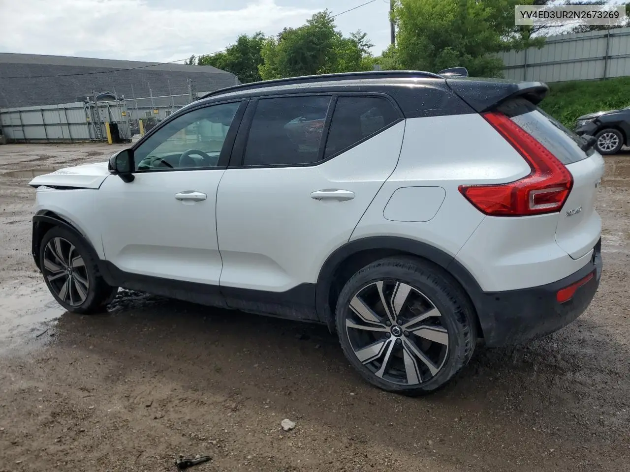 2022 Volvo Xc40 P8 Recharge Plus VIN: YV4ED3UR2N2673269 Lot: 60729295