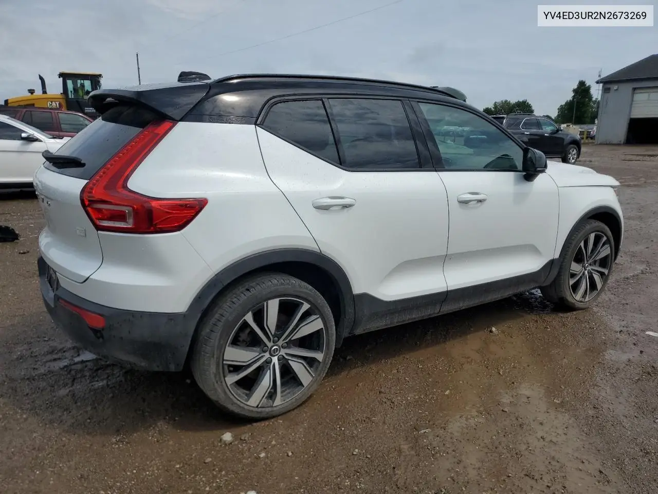 2022 Volvo Xc40 P8 Recharge Plus VIN: YV4ED3UR2N2673269 Lot: 60729295