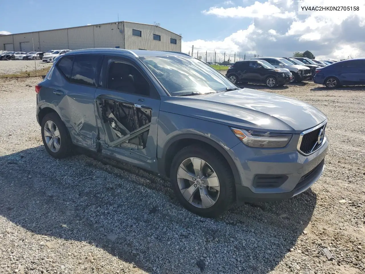 2022 Volvo Xc40 T4 Momentum VIN: YV4AC2HK0N2705158 Lot: 61228775