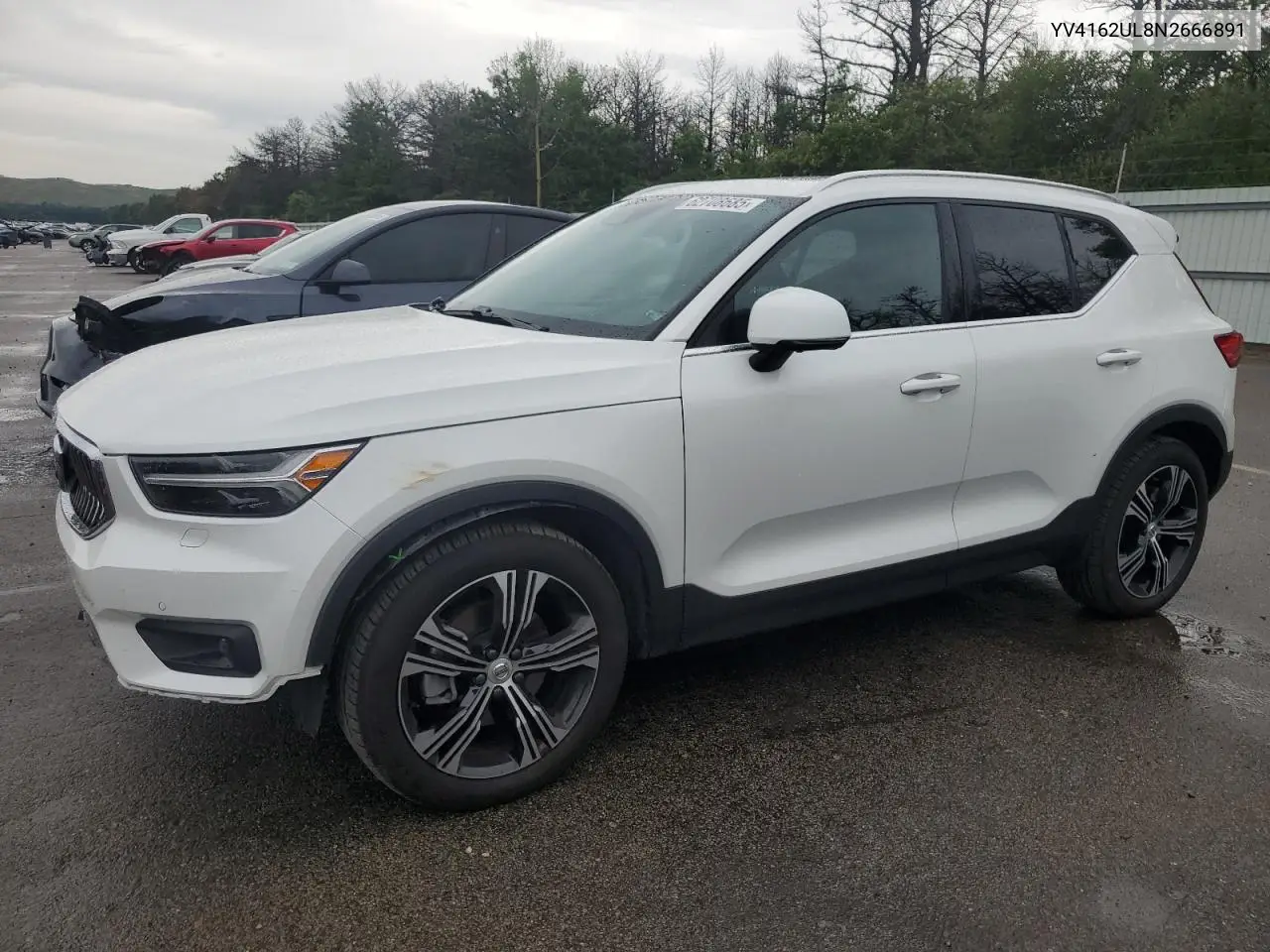 2022 Volvo Xc40 T5 Inscription VIN: YV4162UL8N2666891 Lot: 62708685