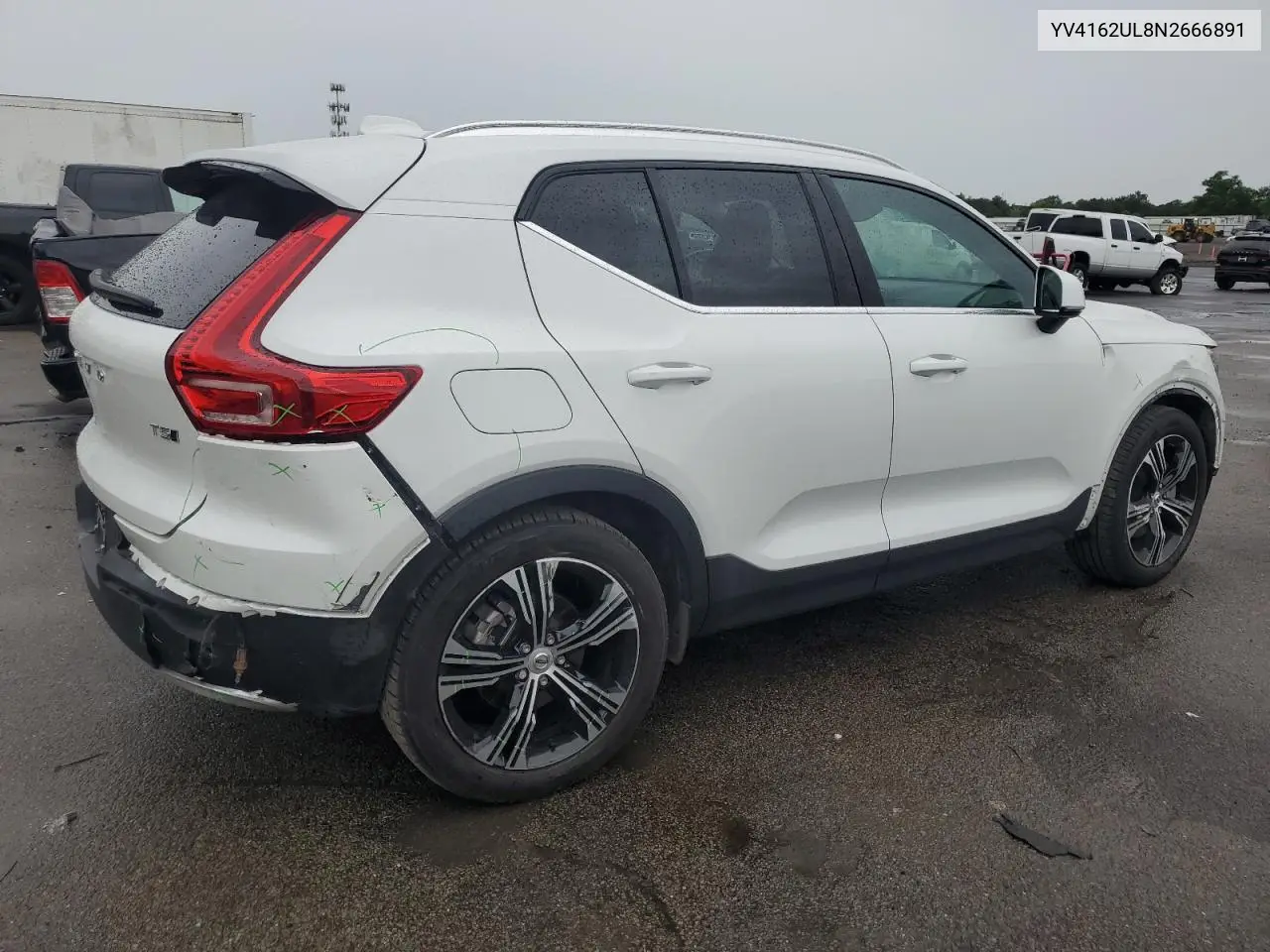 2022 Volvo Xc40 T5 Inscription VIN: YV4162UL8N2666891 Lot: 62708685