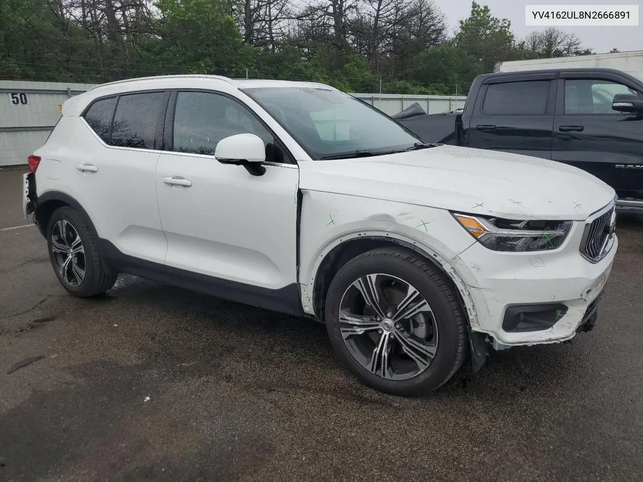 2022 Volvo Xc40 T5 Inscription VIN: YV4162UL8N2666891 Lot: 62708685