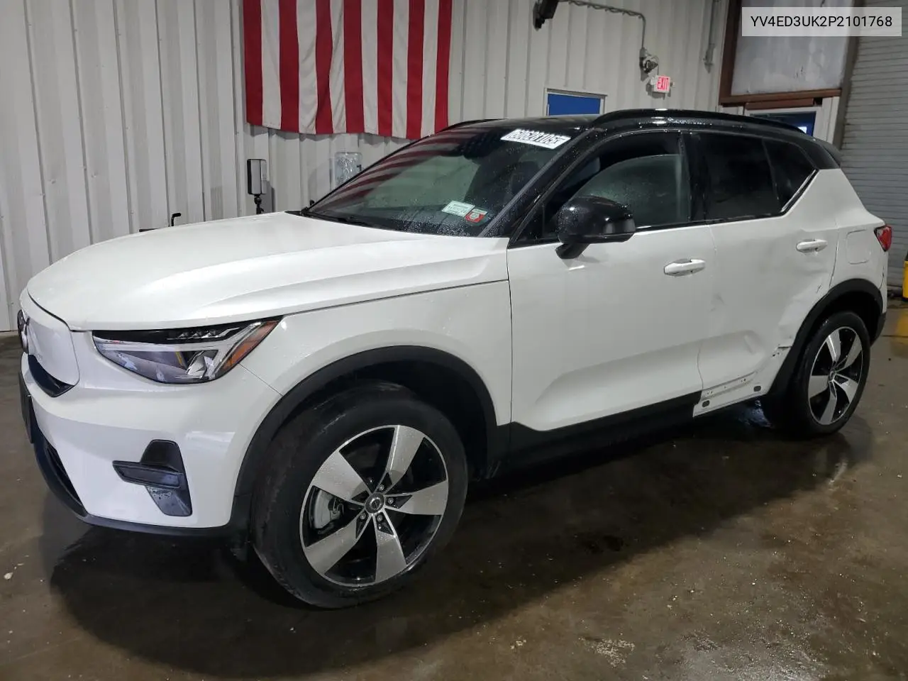 2023 Volvo Xc40 Recharge Core VIN: YV4ED3UK2P2101768 Lot: 60628105