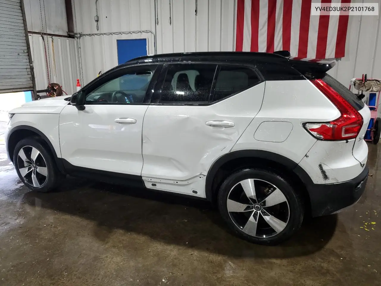 2023 Volvo Xc40 Recharge Core VIN: YV4ED3UK2P2101768 Lot: 60628105