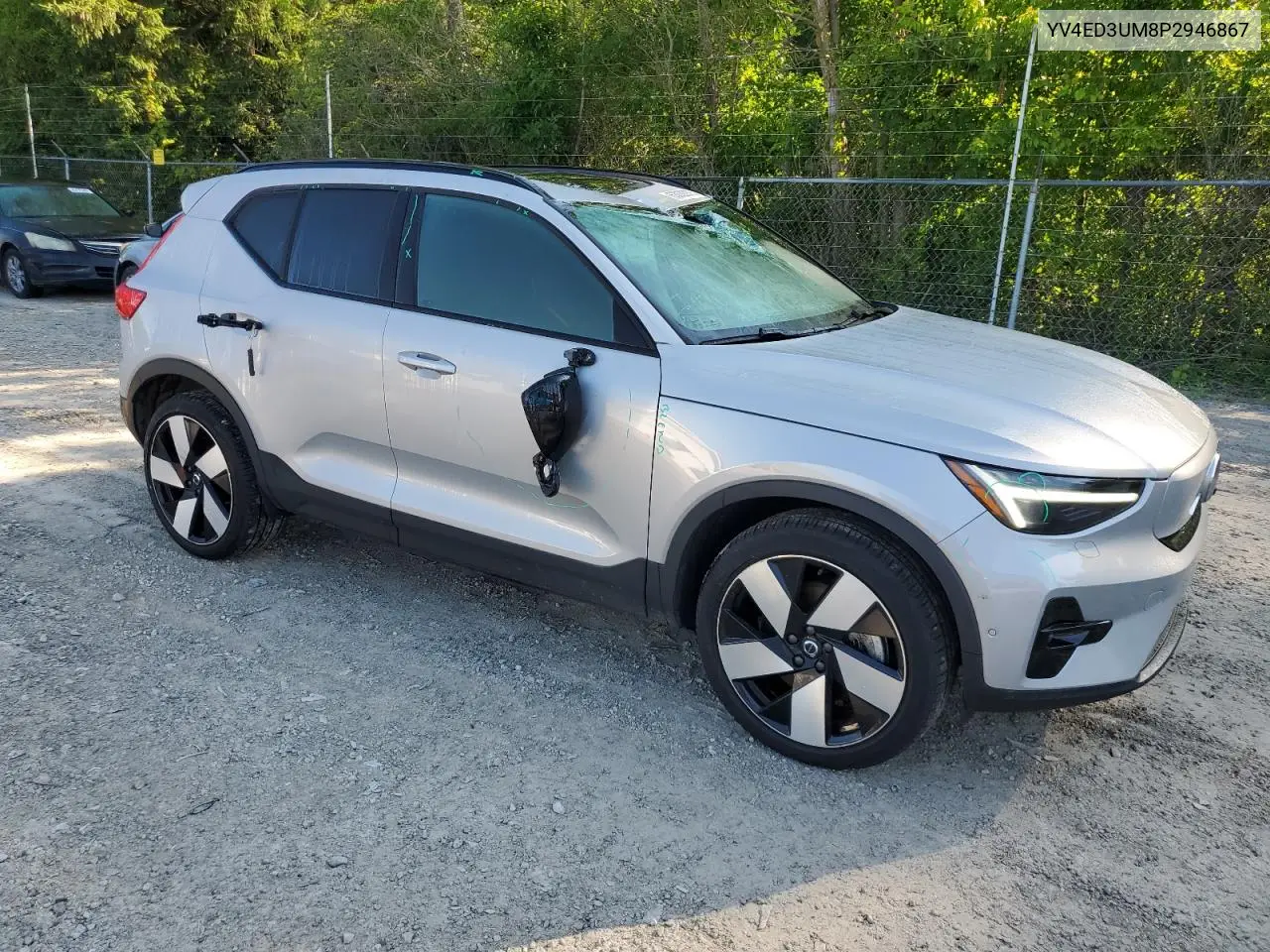 2023 Volvo Xc40 Recharge Ultimate VIN: YV4ED3UM8P2946867 Lot: 63029375