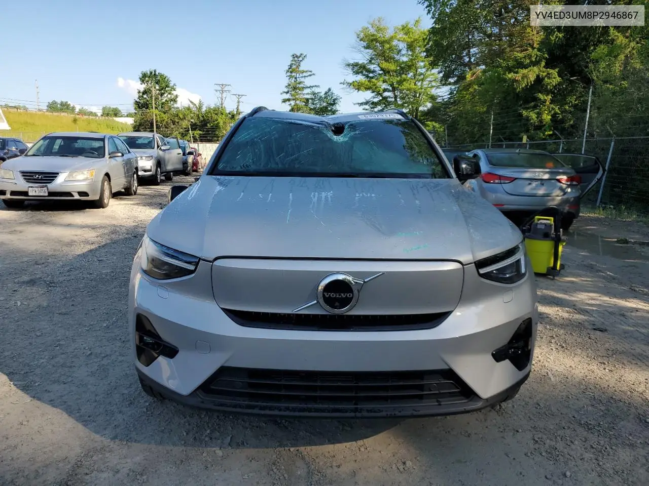 2023 Volvo Xc40 Recharge Ultimate VIN: YV4ED3UM8P2946867 Lot: 63029375