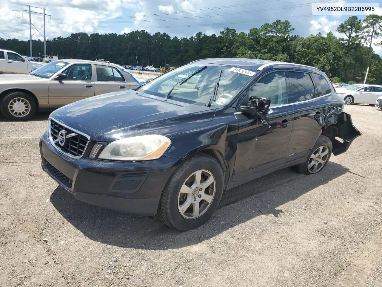 2011 Volvo Xc60 3.2 VIN: YV4952DL9B2206995 Lot: 61926985