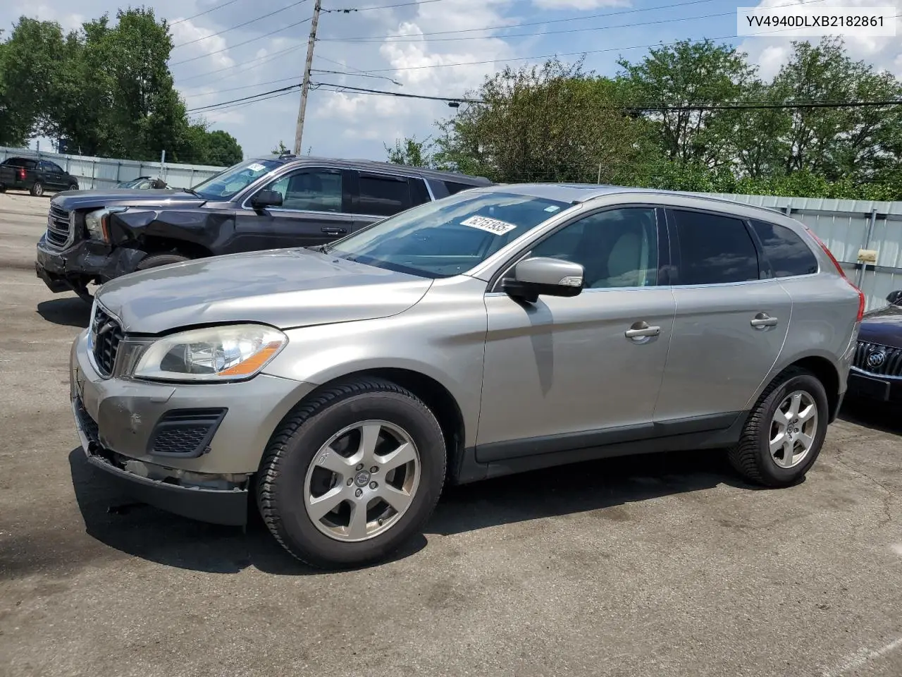 2011 Volvo Xc60 3.2 VIN: YV4940DLXB2182861 Lot: 62151935