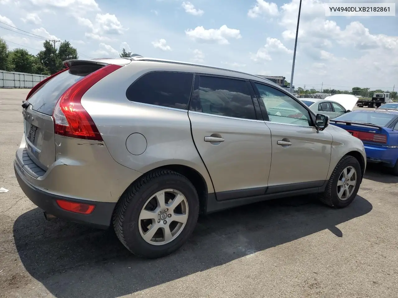 2011 Volvo Xc60 3.2 VIN: YV4940DLXB2182861 Lot: 62151935