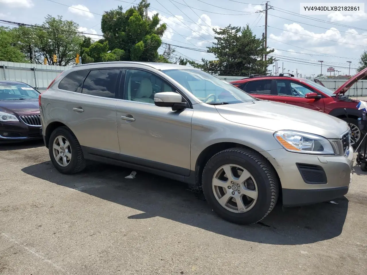 2011 Volvo Xc60 3.2 VIN: YV4940DLXB2182861 Lot: 62151935