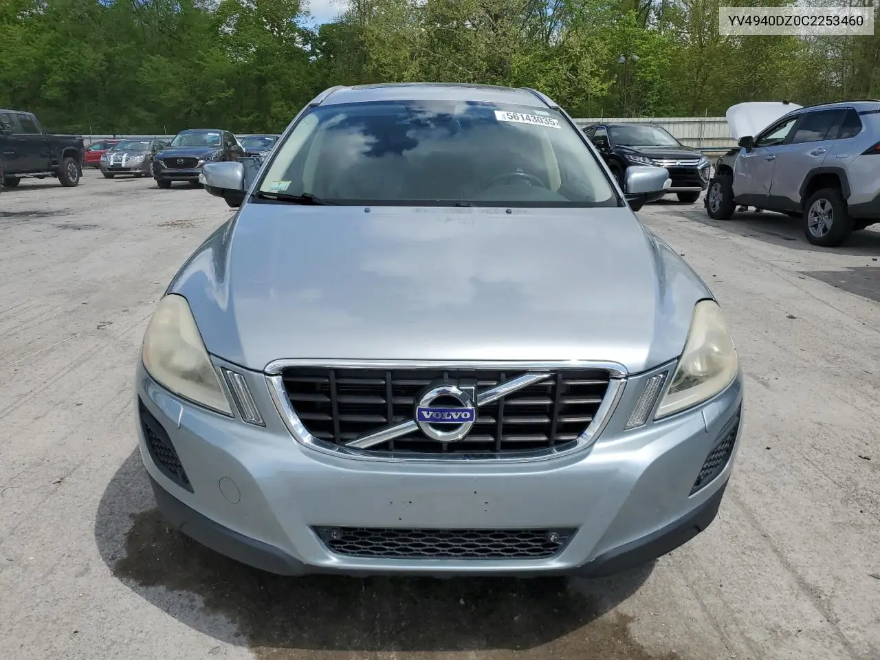 2012 Volvo Xc60 3.2 VIN: YV4940DZ0C2253460 Lot: 56143035