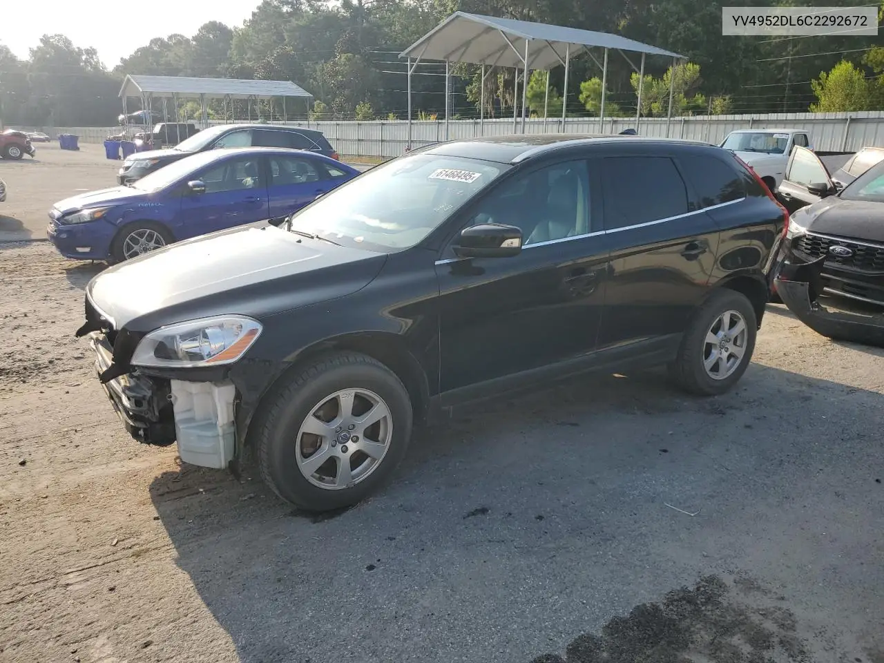2012 Volvo Xc60 3.2 VIN: YV4952DL6C2292672 Lot: 61468495