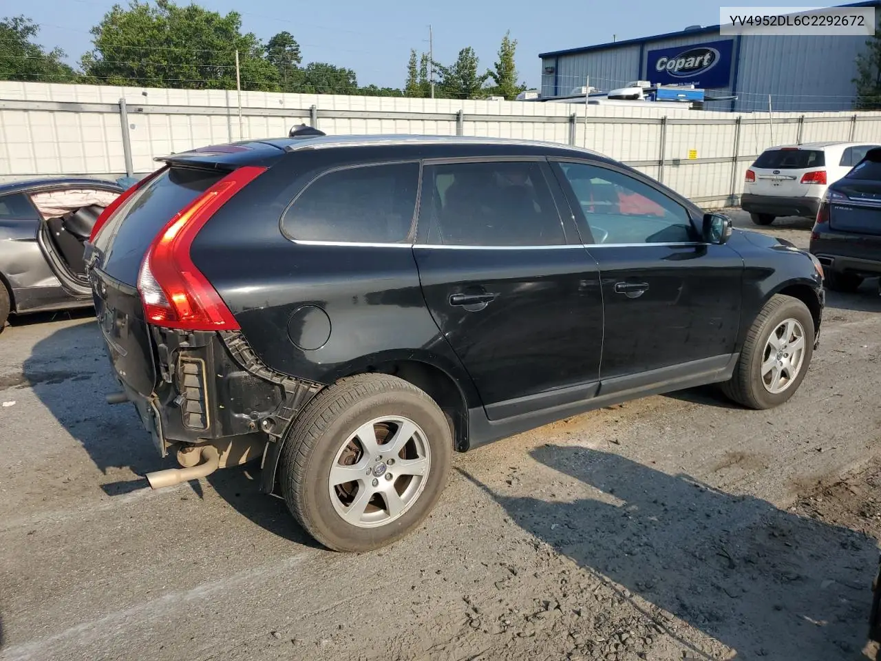 2012 Volvo Xc60 3.2 VIN: YV4952DL6C2292672 Lot: 61468495