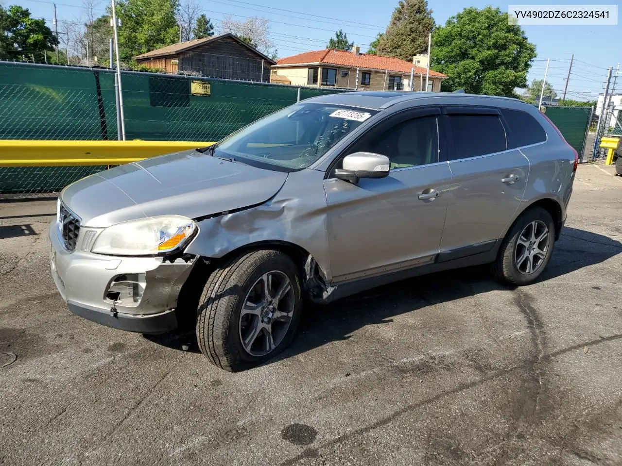 2012 Volvo Xc60 T6 VIN: YV4902DZ6C2324541 Lot: 62773255