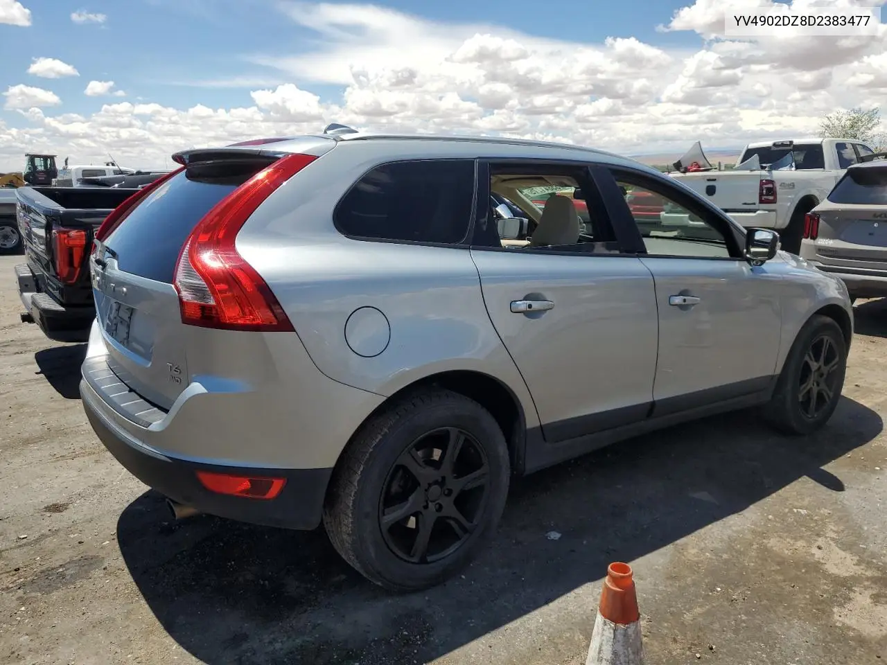 2013 Volvo Xc60 T6 VIN: YV4902DZ8D2383477 Lot: 55841775