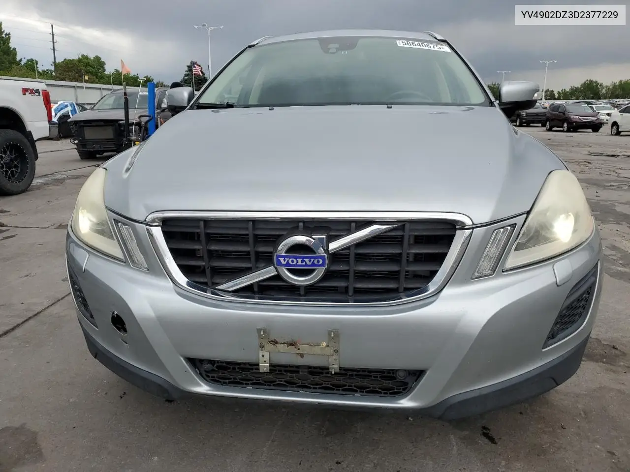 2013 Volvo Xc60 T6 VIN: YV4902DZ3D2377229 Lot: 58640675