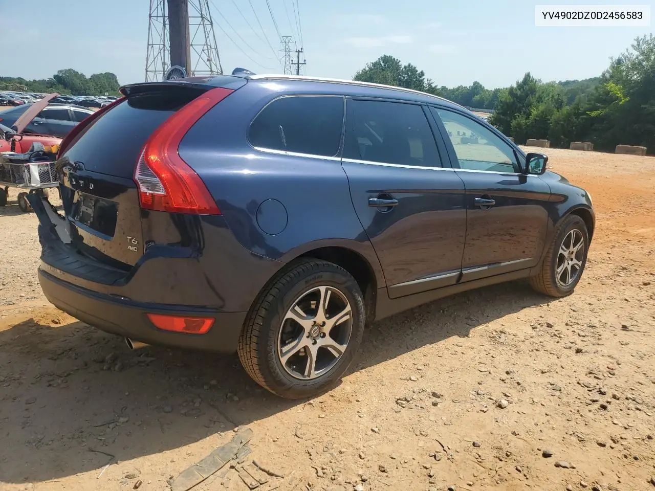 2013 Volvo Xc60 T6 VIN: YV4902DZ0D2456583 Lot: 62763635
