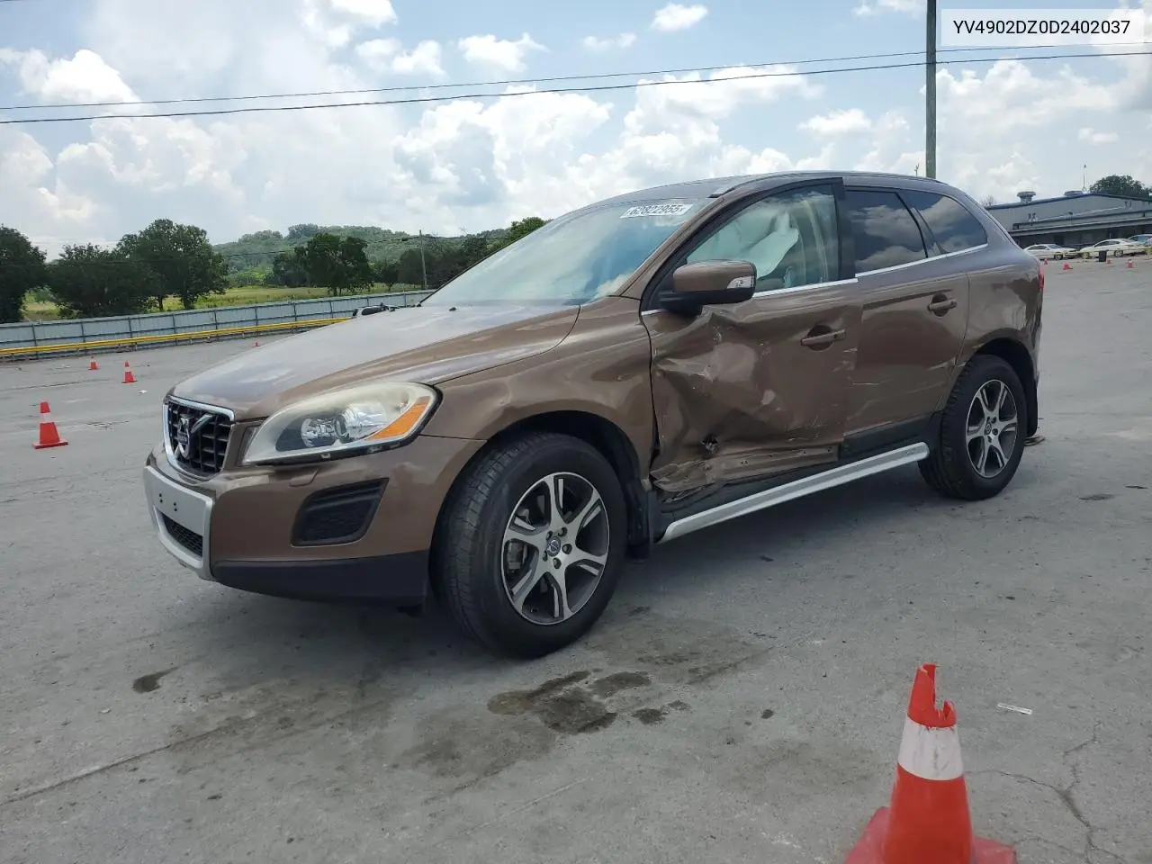 2013 Volvo Xc60 T6 VIN: YV4902DZ0D2402037 Lot: 62822955