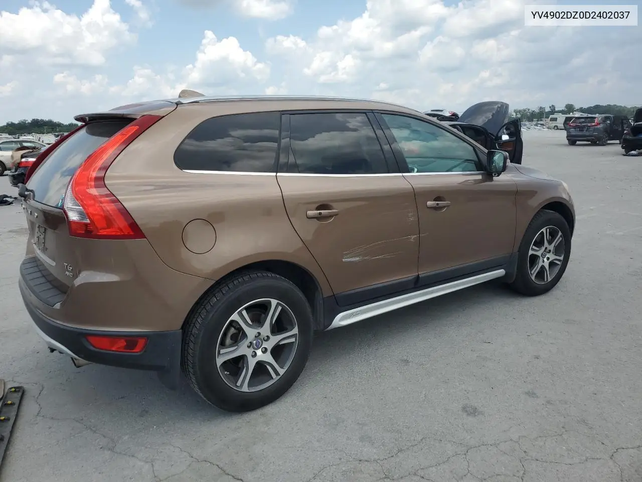 2013 Volvo Xc60 T6 VIN: YV4902DZ0D2402037 Lot: 62822955