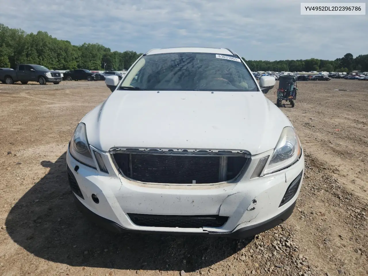 2013 Volvo Xc60 3.2 VIN: YV4952DL2D2396786 Lot: 63031065