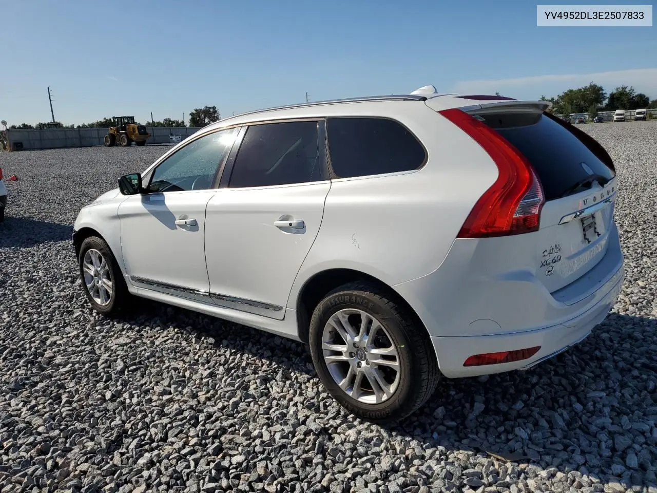 2014 Volvo Xc60 3.2 VIN: YV4952DL3E2507833 Lot: 62456005