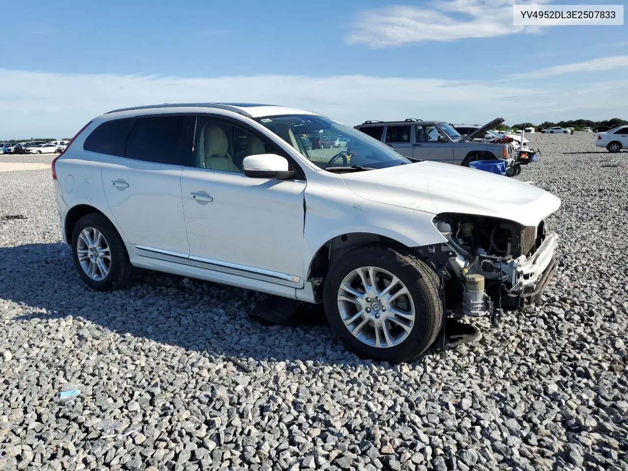 2014 Volvo Xc60 3.2 VIN: YV4952DL3E2507833 Lot: 62456005