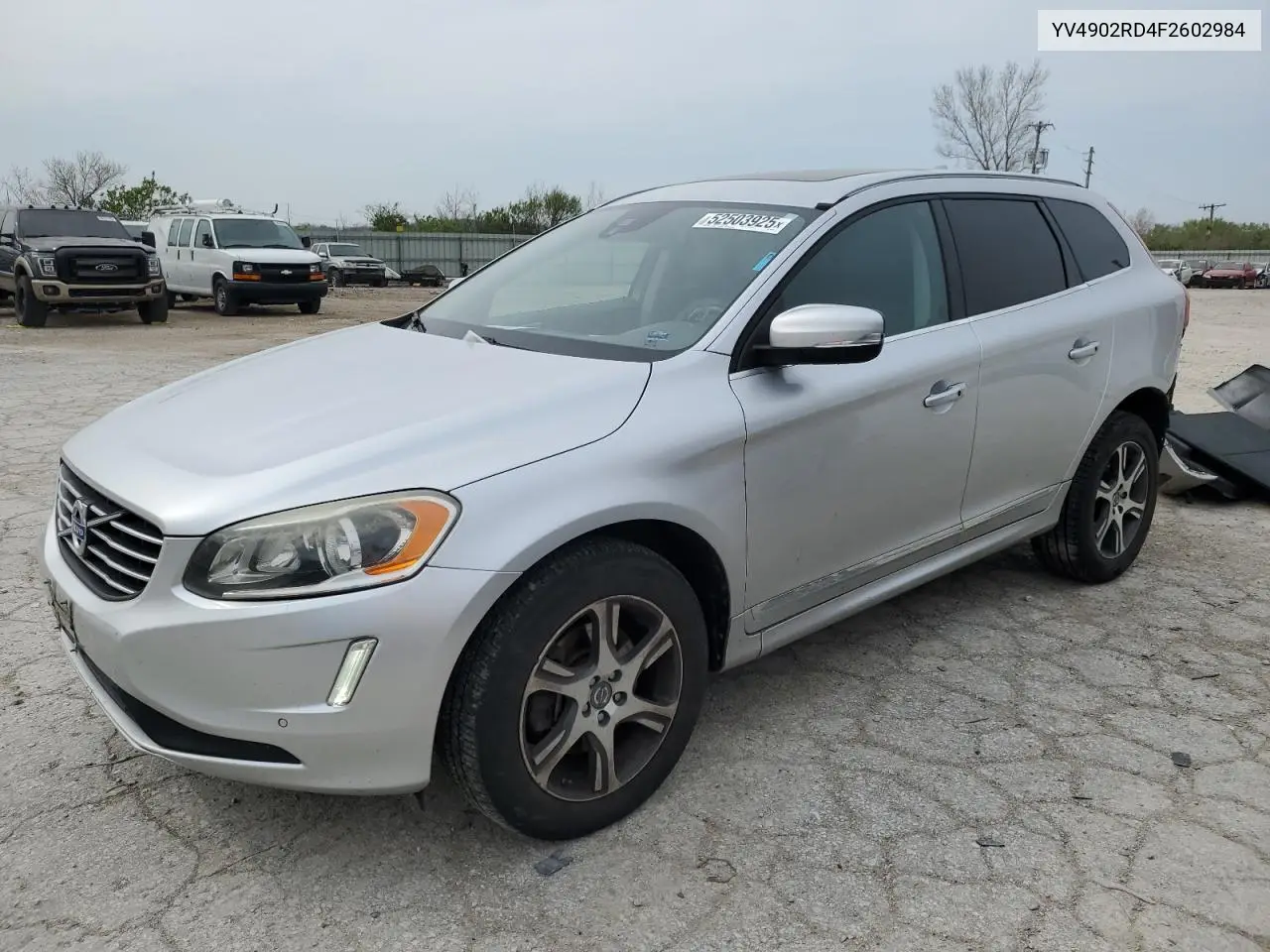2015 Volvo Xc60 T6 Platinum VIN: YV4902RD4F2602984 Lot: 52503925