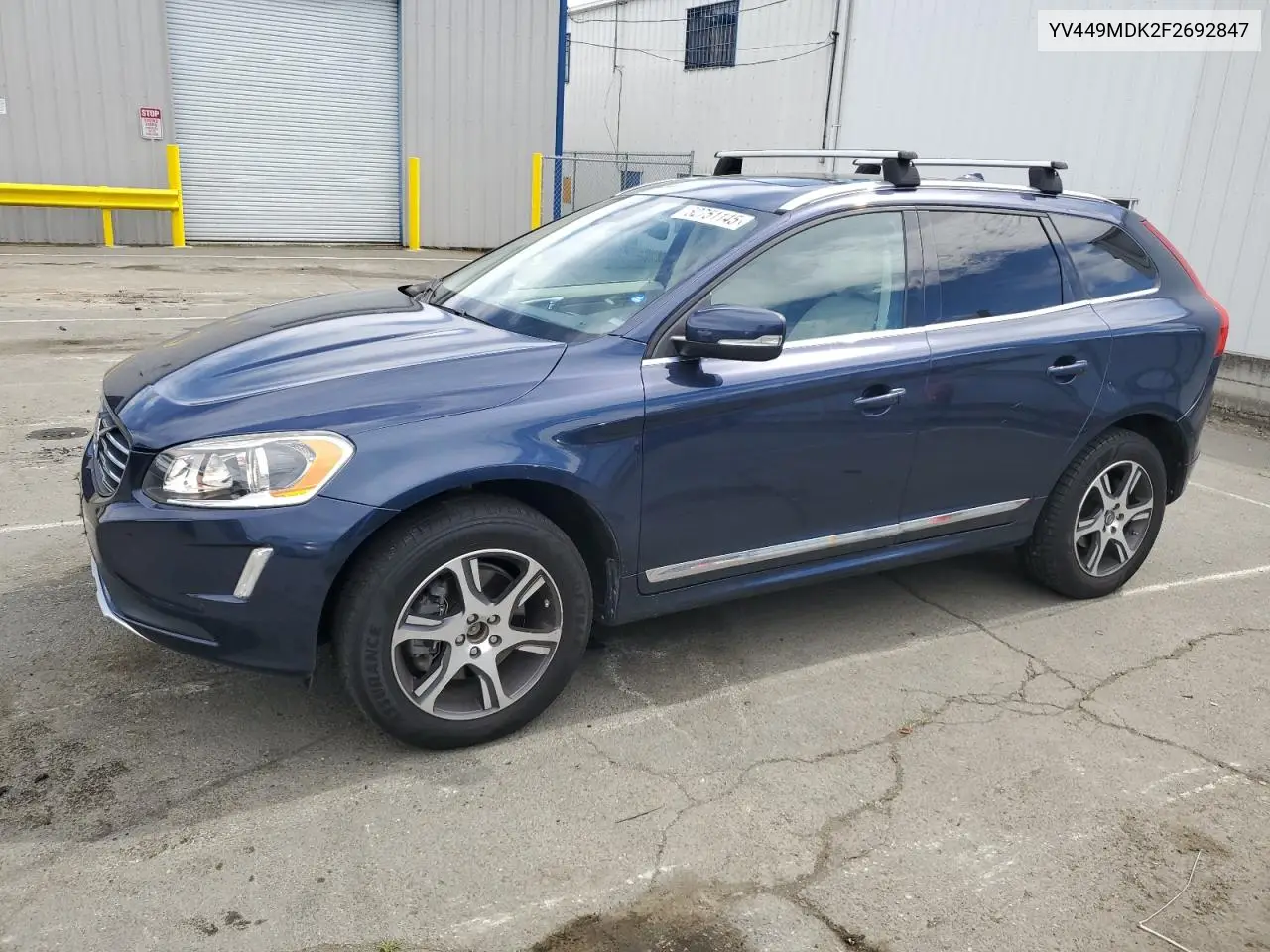 2015 Volvo Xc60 T6 Premier VIN: YV449MDK2F2692847 Lot: 52751145