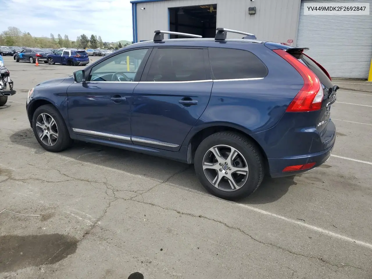 2015 Volvo Xc60 T6 Premier VIN: YV449MDK2F2692847 Lot: 52751145