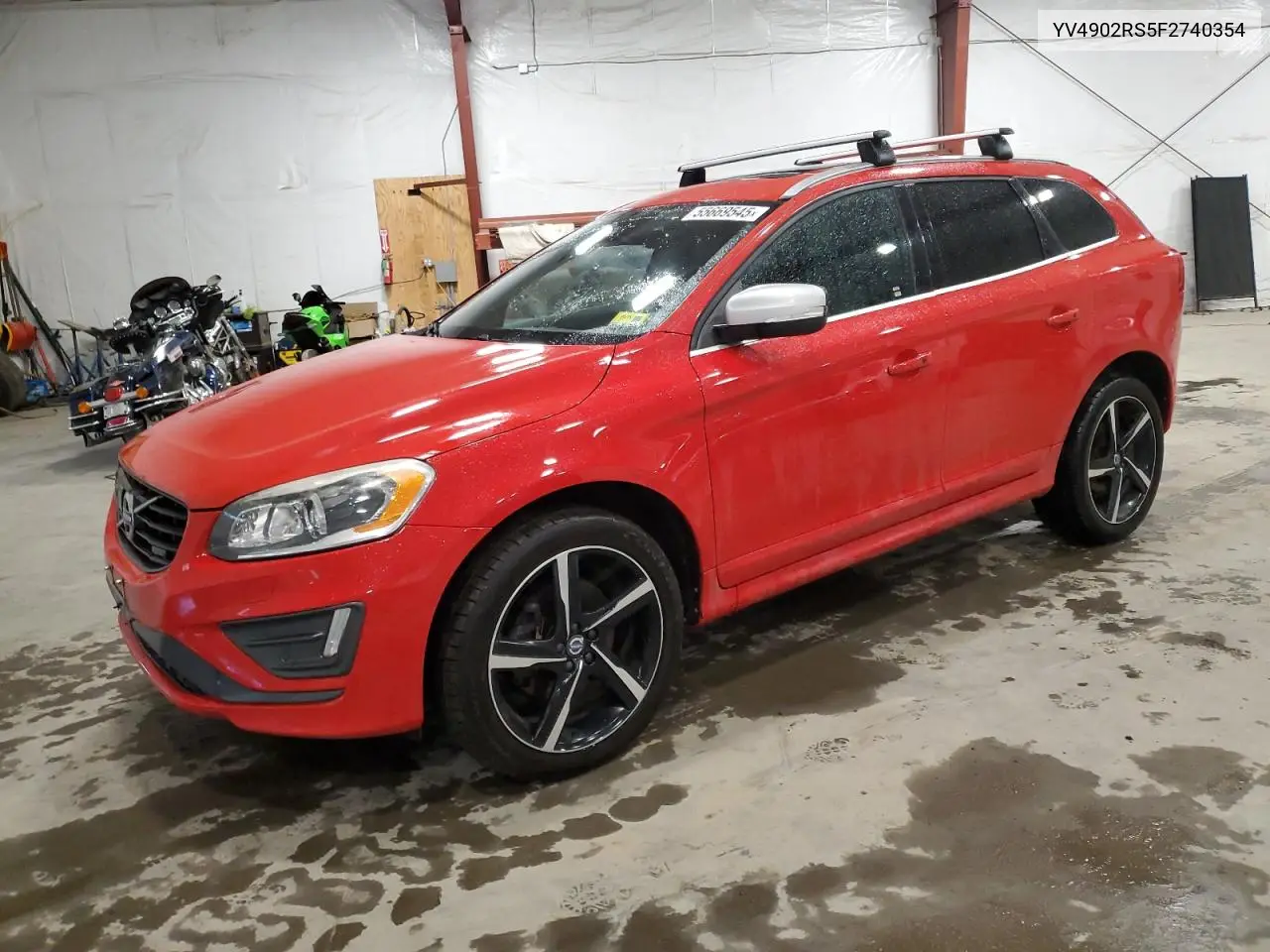2015 Volvo Xc60 T6 R-Design Platinum VIN: YV4902RS5F2740354 Lot: 55669545