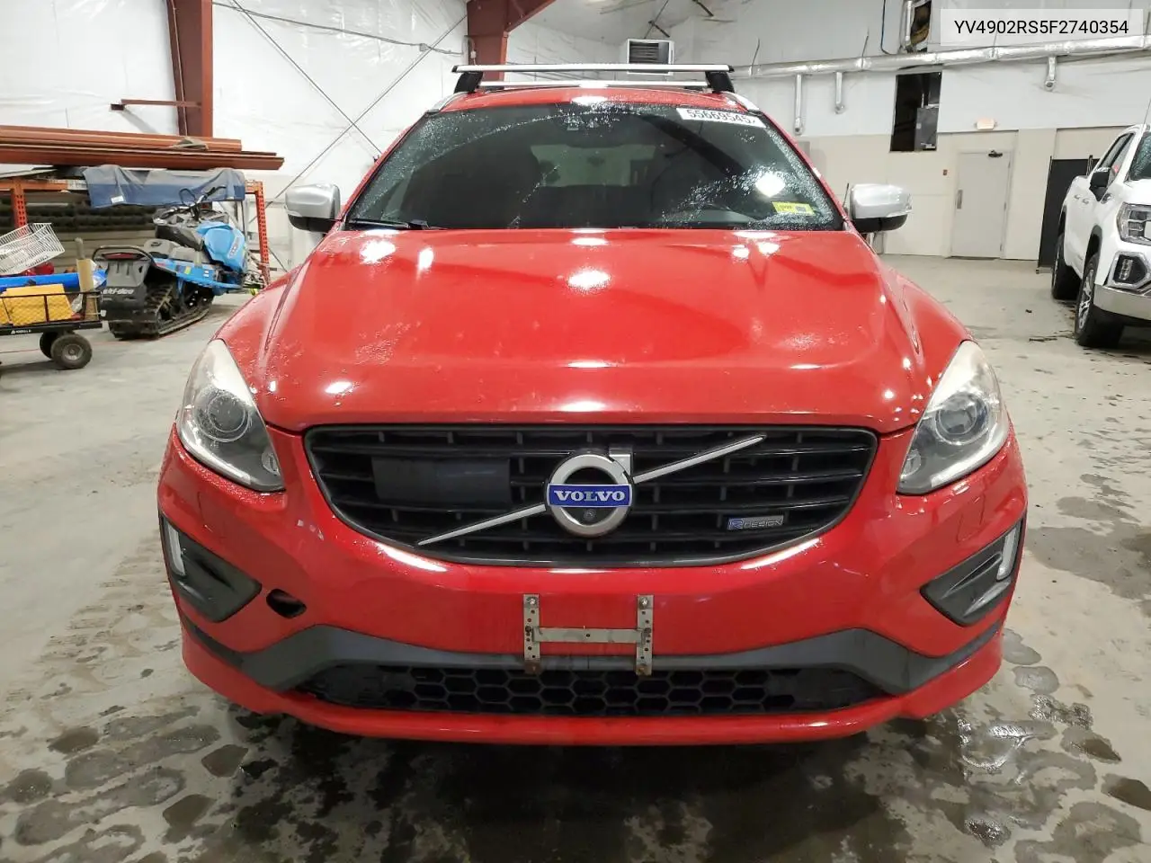 2015 Volvo Xc60 T6 R-Design Platinum VIN: YV4902RS5F2740354 Lot: 55669545