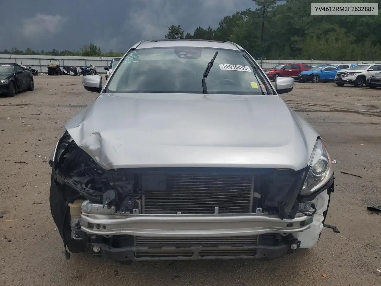 2015 Volvo Xc60 T5 Platinum VIN: YV4612RM2F2632887 Lot: 56018495