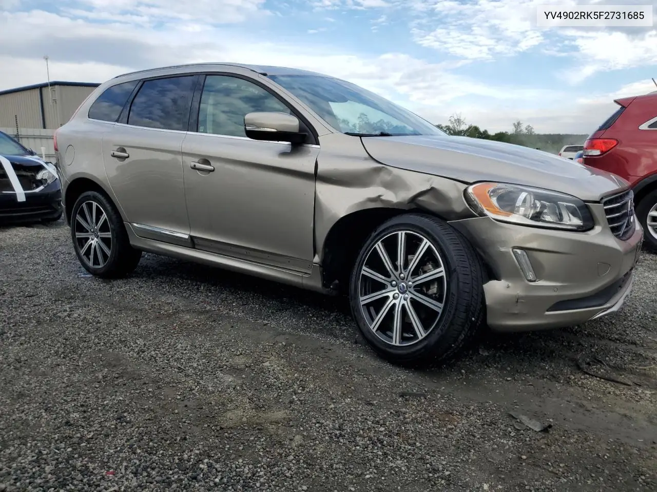 2015 Volvo Xc60 T6 Premier VIN: YV4902RK5F2731685 Lot: 56109935