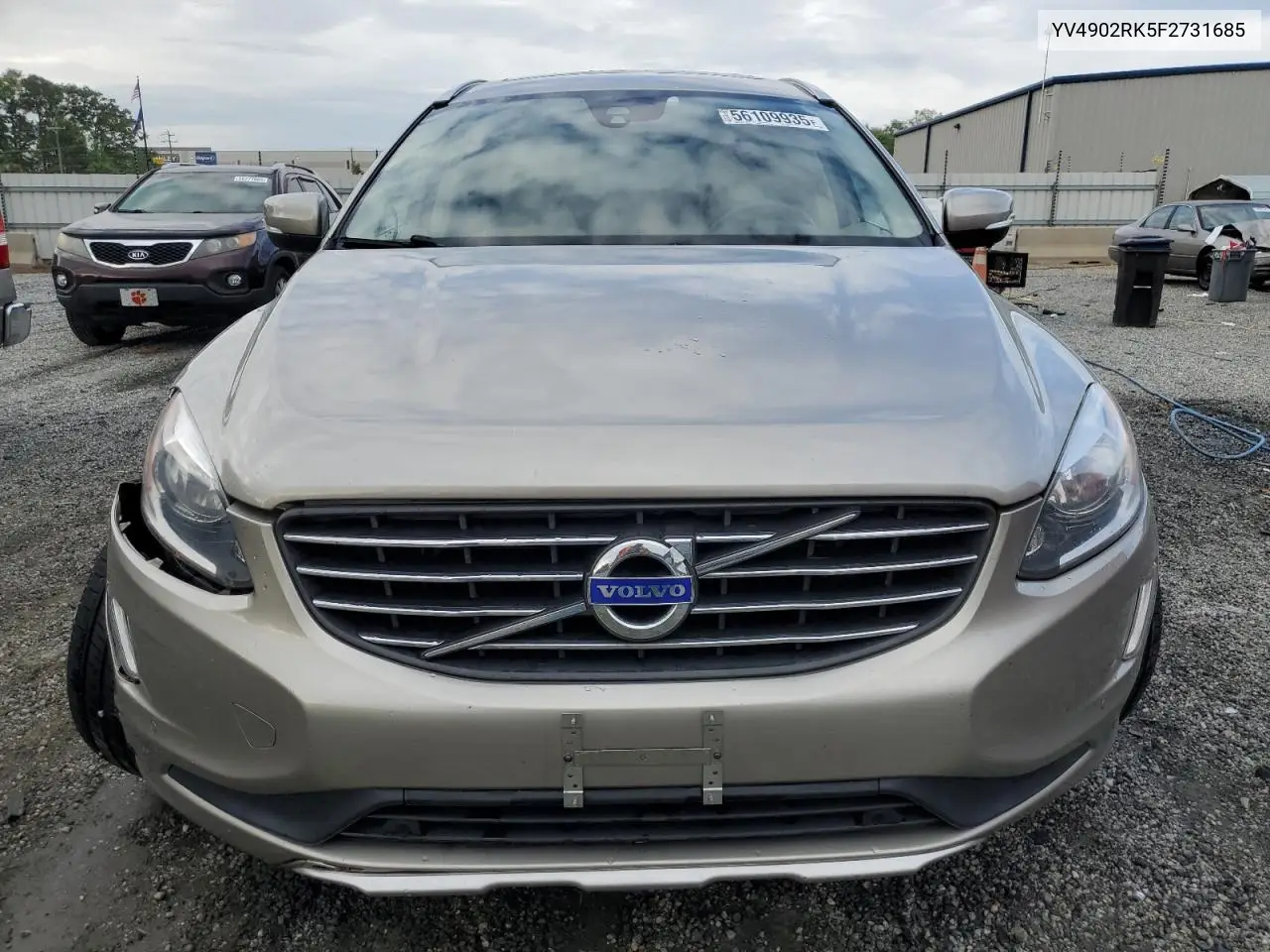 2015 Volvo Xc60 T6 Premier VIN: YV4902RK5F2731685 Lot: 56109935