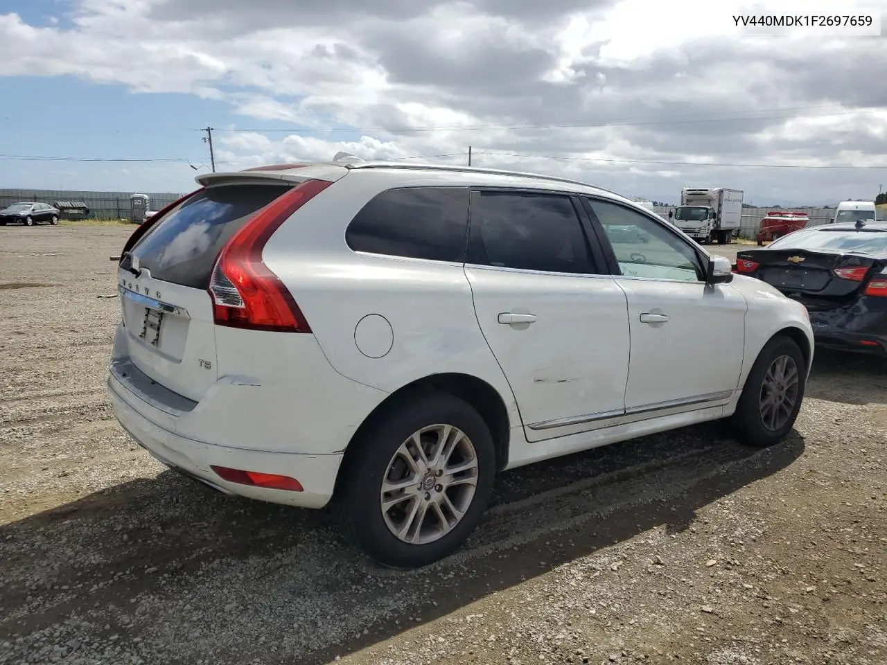 2015 Volvo Xc60 T5 Premier VIN: YV440MDK1F2697659 Lot: 56246195