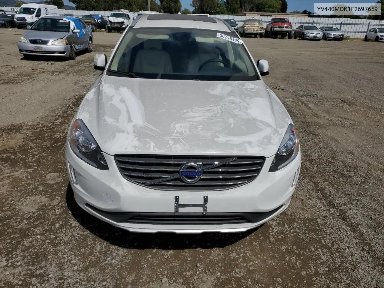 2015 Volvo Xc60 T5 Premier VIN: YV440MDK1F2697659 Lot: 56246195
